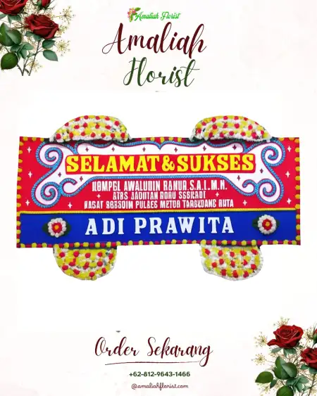 Papan Bunga Ucapan Selamat Tanjung Karya