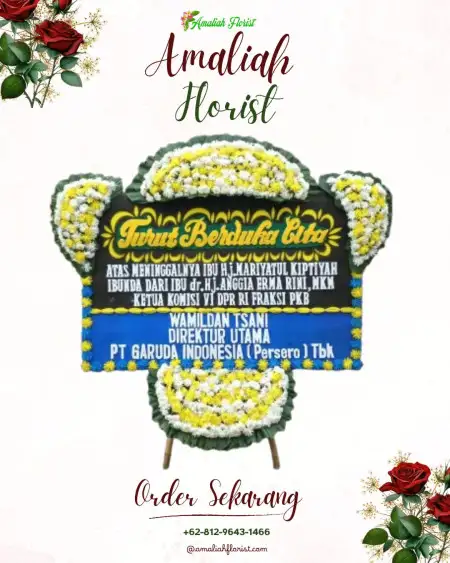 Papan Bunga Duka Tanjung Karya